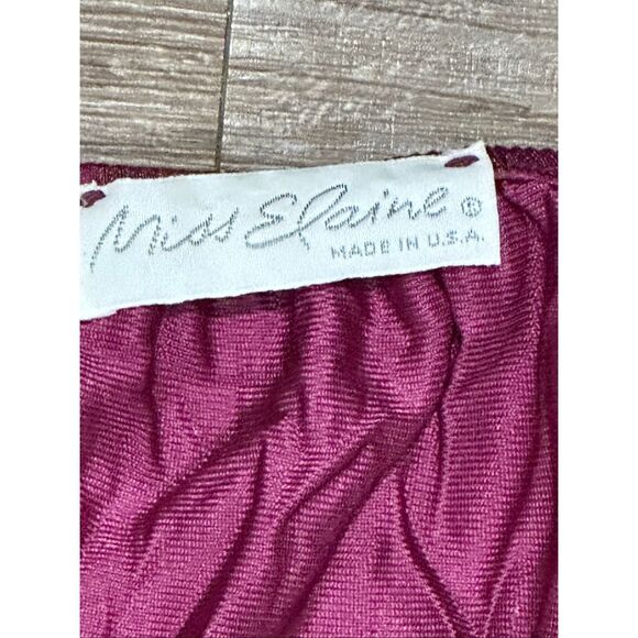 Miss Elaine vintage lace ribbon night gown L - Picture 7 of 8